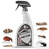 Effective Insect Killer Spray 650ml for All Life Stages - Indoor & Outdoor Use, HSE Approved, Targets Ants, Fleas, Flies & More, Provides 3-Month Protection