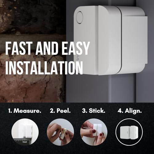 Ring Alarm Magnet Riser | 5 Pack Set with 3M Adhesive - Easy Mount to Any Doorway, Window, and Entryway | Ring Sensor/Magnet Not Included (3/4 inch)