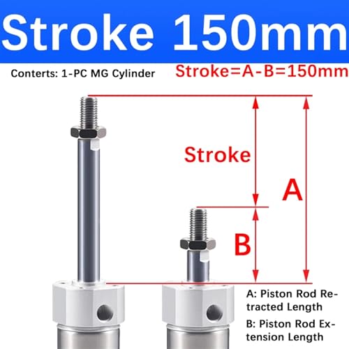 Cylindre pneumatique double action pour mouvements de précision - 3