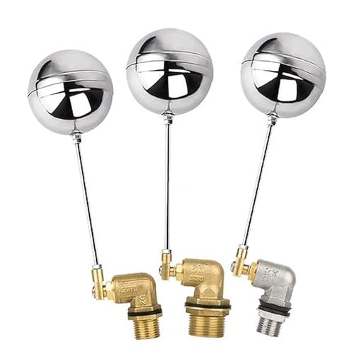 Vanne de commande à bille flottante en acier inoxydable et laiton durable - 5
