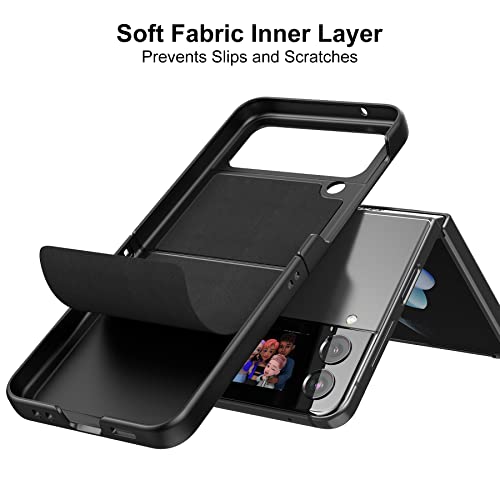 Foluu FOR SAMSUNG GALAXY Z FLIP 4 5G 2022 Galaxy Z Flip 4 Leather Case thumb #4
