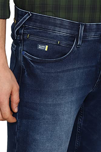 Image of Allen Solly Navy Jeans