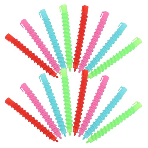 Rouleaux de permanente spirale flexibles pour boucles rebondies sans chaleur
