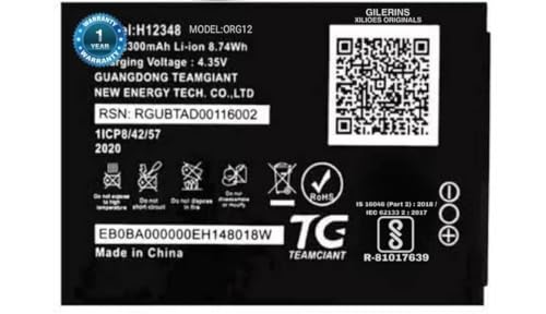 Image of Original H12348 Battery for Jio WiFi Dongle /Airtel WiFi / M2S Fi 2 / Wireless Router 4g FI2 / M2 hot spot Battery with 1 Year Warranty****(RR299)