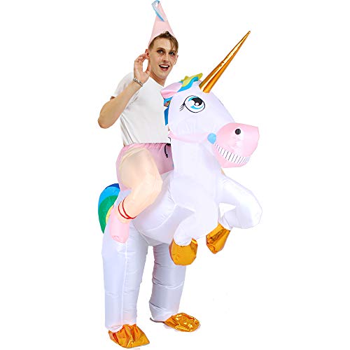 [Nuoslun] jR[  nEB[ p[eB[ RX`[ RXv C[U c lp qp ߑZbgLN^[ߑ Cxg USBg[dT|[gł (White - adult unicorn)