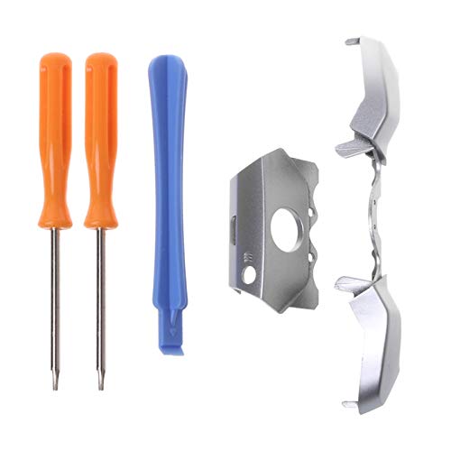 Dcolor Couleur Argent 3.5Mm Jack Port Chrome Lb Rb Pare-Chocs Déclencheur Bouton De Remplacement Pour One Elite Contr?leur Lb Rb