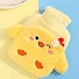 FYting Wärmflasche Kinder,800ml Mini Wärmflasche Lustig,Baby Wärmflasche Tier,Abnehmbar Bezug,...