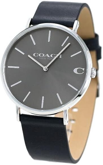 Amazon | [コーチ] COACH チャールズ 41mm クオーツ メンズ 腕時計
