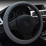  HCMAX Mikrofaser Weich Fahrzeug Lenkradabdeckung Bequem Auto Lenkradschutz Universal Durchmesser 38cm (15\