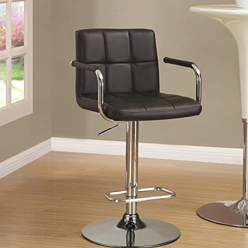Tabouret de bar pivotant hydraulique stable pour assise de comptoir de cuisine - 3