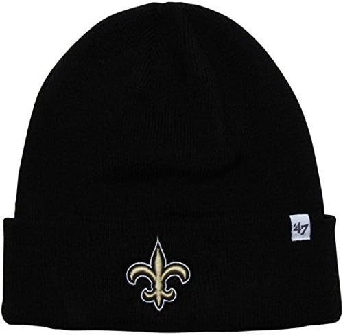 '47 Brand Fashion Cuff Beanie Hat - NFL Cuffed Football Winter Knit Toque Cap