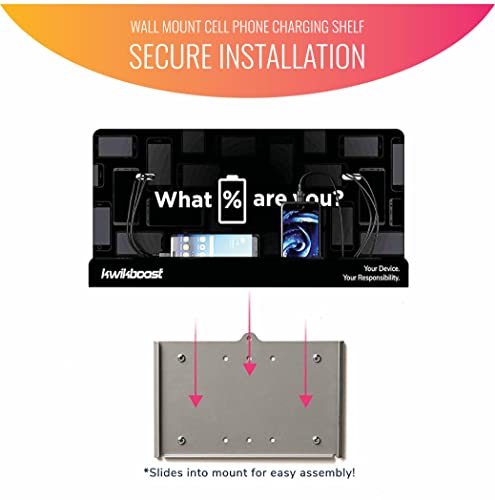 Kwikboost Wall Mount Cell Phone Charging Station (Custom) #TOP4
