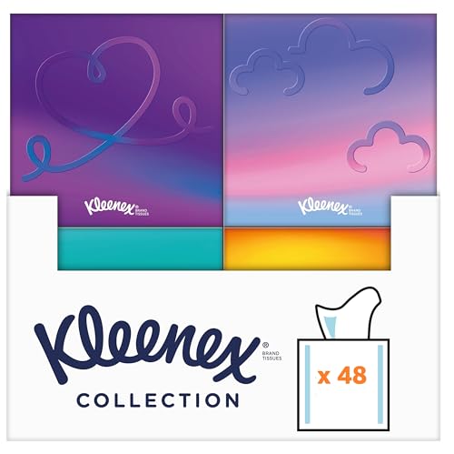 FORMATO PRADICO ed ESCLUSIVO: I morbidi fazzoletti Kleenex nel pratico ed esclusivo formato in scatola. Le box Kleeenex Collection si presentano come raffinati oggetti di design per rendere esclusiva e raffinata l'atmosfera della tua casa.
