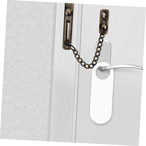 Cerradura de cadena Uonlytech de acero inoxidable para puerta 8