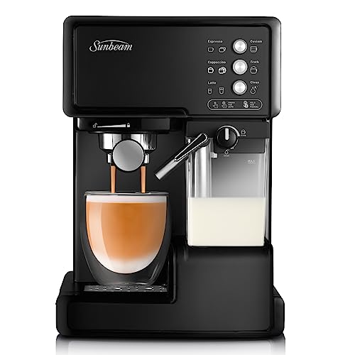 Sunbeam EM5000K Caf&eacute; Barista Coffee Machine | One-Touch...