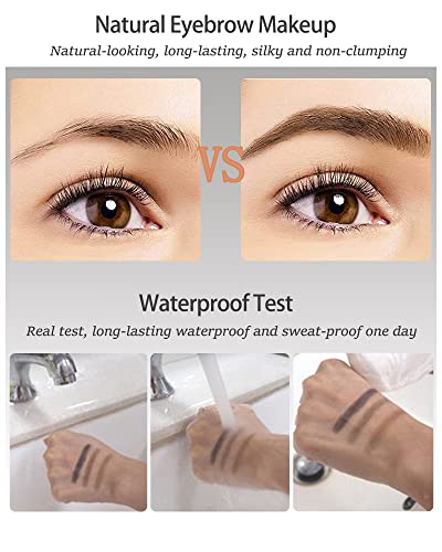 Lysdefeu Eyebrow Powder Makeup Kit-3 Colors Eye Brow Powder Palette Long-Lasting Waterproof thumb #4