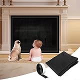 Design en maille densifiée : le design en maille dense empêche les insectes d'entrer dans votre espace de vie et les cendres et le charbon, offrant un aspect propre et impeccable dans votre cheminée.