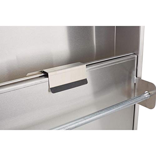 Speedway Motors Standard Aluminum Trailer Storage Cabinet, Features Fold-Down Work Table, Two Paper Towel Holders And Storage, For Enclosed Race Trailer Or Garage Storage #TOP5