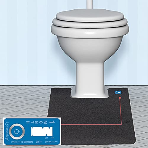 Hygomat Tapetes descartáveis de cômoda, monitor de tempo em serviço, eliminação de odores, adesivo a