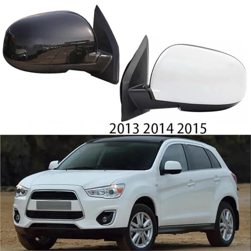 Rétroviseur Mitsubishi ASX Haute Qualité | Coque Argentée 7 Fils Assemblage Complet - 2