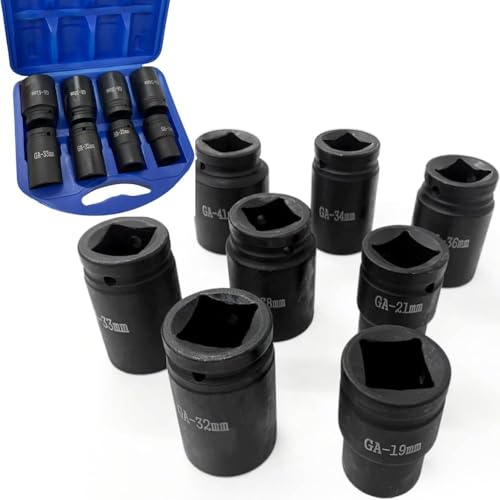 UPstore ��^�G�A�[�C���p�N�g�p�\�P�b�g 8�{�Z�b�g �C���p�N�g�\�P�b�g �C���p�N�g�����` 1�C���`�p(25.4mm) �g���b�N �o�X ��^���q 41mm 38mm 36mm 34mm 33mm 32mm 21mm 19mm ���[�P�[�X �N�����o�i�W