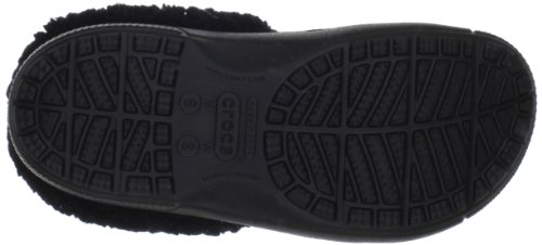 crocs Unisex Mammoth EVO Lined Clog,Black/Black,6 M US