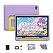 android zoll günstig Kaufen-Yicty Kinder Tablet｜Upgraded Android 14 Tablet 10 Zoll für Kinder mit Schutzhülle｜Octa-Core｜8+64GB 1TF Karte erweiterbar｜Dual Kamera｜Kindersicherung｜Vorintallierte KIDOZ｜Großes Geschenk für Kleinkind