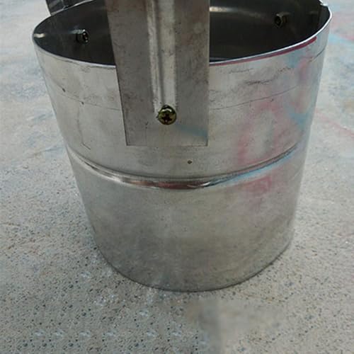 Capot de cheminée rond 14 cm avec protection contre la pluie intégrée - 3