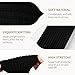 FGZ Long Leg Warmer 80s Party Ribbed Knit Outfits for Women Girls Fashion Socks Accessories,Black-2Pack