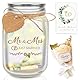 TUZELIYA Hochzeitsgeschenke für Brautpaar - LED Flaschenlicht Geldgeschenke Hochzeit Verpackung mit Trockenblumen und Hochzeitskarte - Just Married Hochzeit Spardose Hochzeitsgeschenk