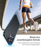 TORRAS Dr. Ultra Dünn 2024 Neu für iPhone 15 Pro Hülle für MagSafe [Nr. 1 Magnetkraft] Extrem Stoßfest Kratzfest iPhone 15 Pro Case(Samtiger Griff & Elegantes Aussehen)Slim Handyhülle Schwarz – Ansicht 6