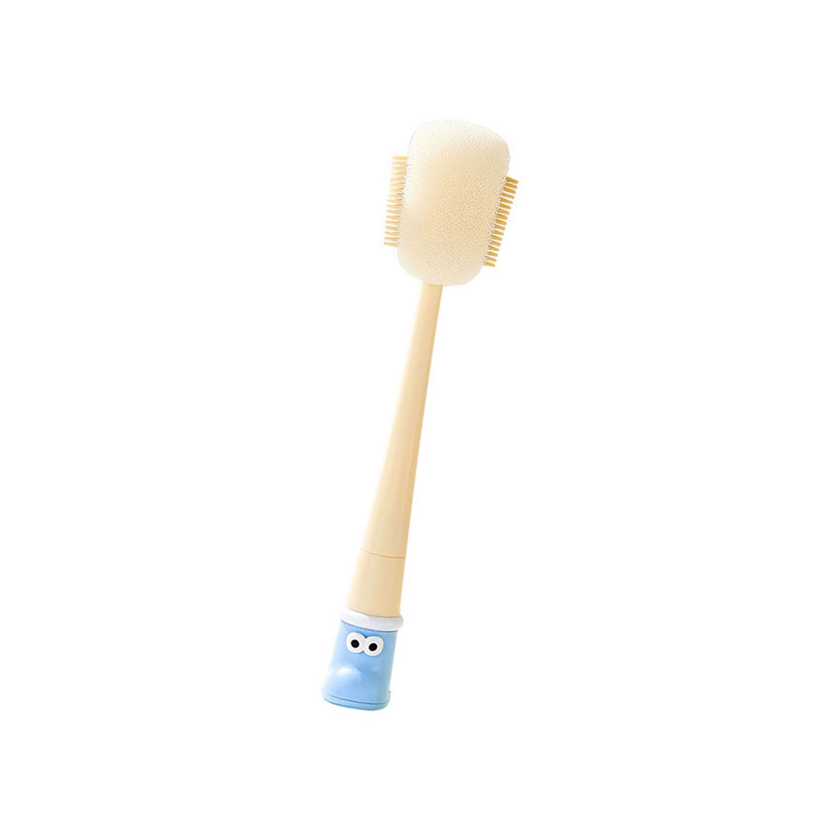 Sponge Cup Cleaning Brush 5in1 Design Ergonomic Grip Cup Brush for Delicate Glassware Ceramic Mugs Stain Removal Kitchen Cleaning Tool