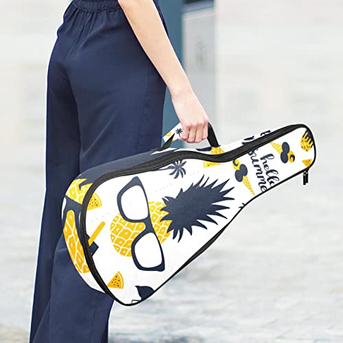 Housse de ukulélé Hello Summer – Motif ananas et flamants roses – Pour ukulélé soprano ténor – 58,4 cm d’épaisseur – 10… - Les Beatles, Paul McCartney, John Lennon, RIngo Starr, George Harrison Housse de ukulélé Hello Summer - Motif ananas et flamants roses - Pour ukulélé soprano ténor - 58,4 cm d'épaisseur - 10… – Image 7