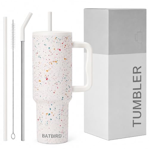 Image of Stainless Steel 1200 ml Vacuum Tumbler with Lid & Straw - Double‑Wall Insulated Cup for Travel, Gym & Office - Keeps Beverages Hot or Cold - 1.2 L Capacity (Skin Paint)