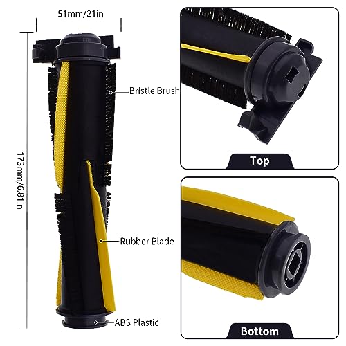 neutop Replacement Compatible with Shark IQ Series R101AE RV1001AE RV101 RV1001 RV912S, Robot Vacuum with 1 Main Brush 2 HEPA Filter 4 Side Brush - Thumbnail 3