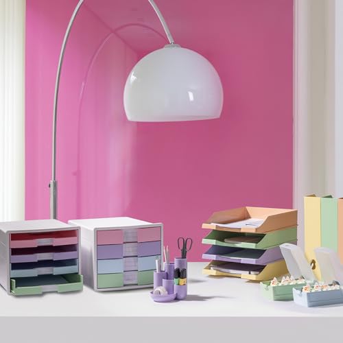 Module de rangement IMPULS 2.0 Trend bureau blanc multicolore - 3