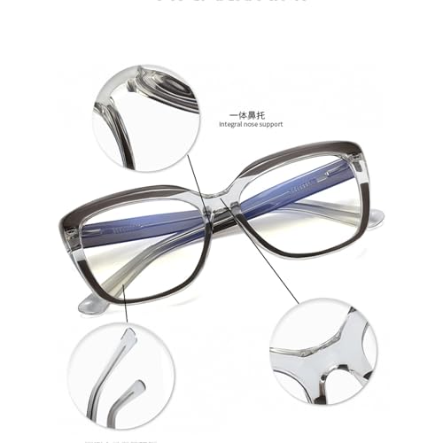 Tr90 Spring Hinge Women Glasses Frame Clear Eyewear Men Leopard Shades3