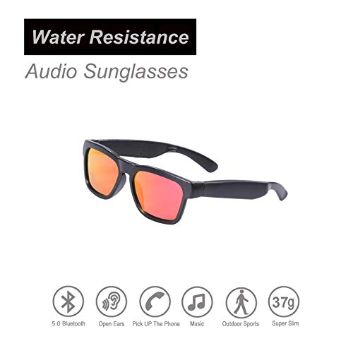 Image of OhO Smart Glasses,Polarized Sunglasses with Bluetooth Speaker,Athletic /Outdoor UV Protection and Voice Control,