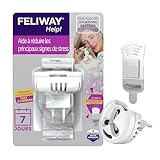 France FELIWAY Help! 7 Jours - Kit Complet avec Diffuseur de Phéromones Apaisantes pour Chats + Cartouche 340 mg - Aide à Calmer votre Chat au Quotidien ou lors d'Evenements Stressants Ponctuels