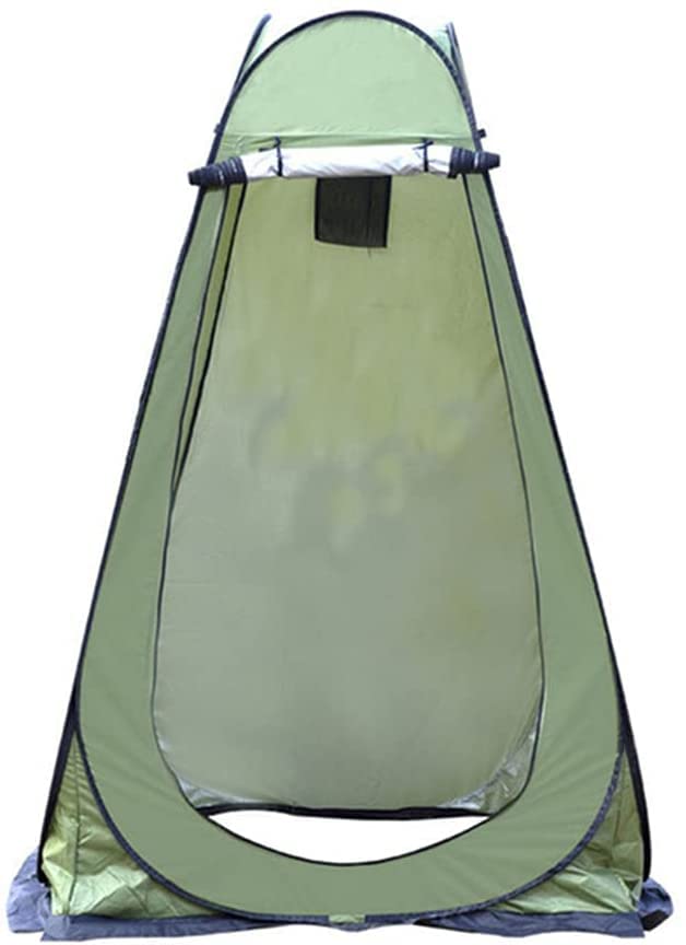 Abri de douche extérieur portable pour se changer en camping en toute intimité