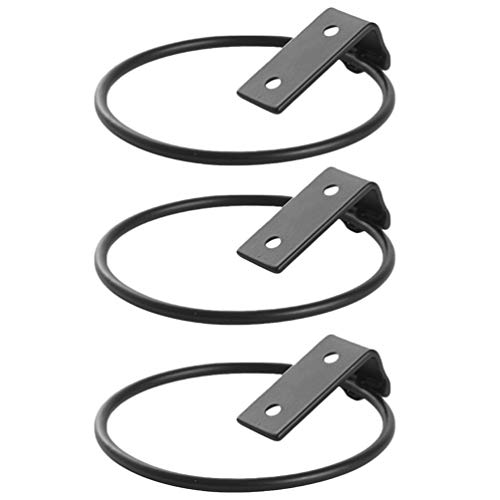 Cabilock 3 Stück Blumentopfhalter Wand Metallring 6 Zoll Mit Schrauben...