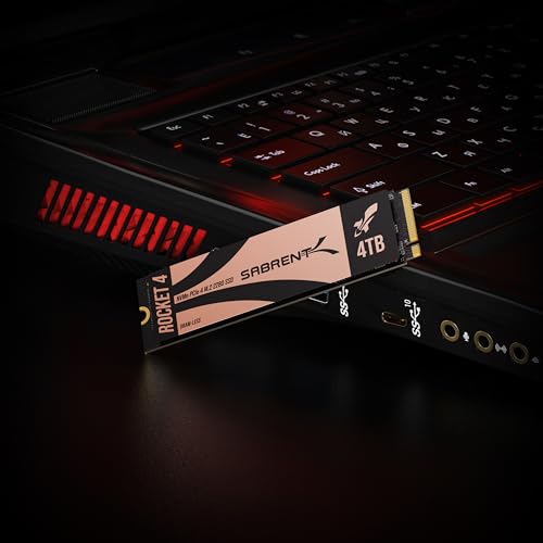 Rocket 4 NVMe M.2 SSD 4TB, PCIe 4 Velocità di lettura 7400 MB/s Velocità di scrittura 6400 MB/s, SSD NVMe senza DRAM, ampia compatibilità tra cui PS5 (SB-RKT4L-4TB) - Hdd - Immagine 6