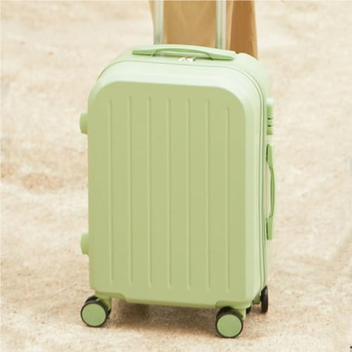 Duffle Bag Simple Suitcase Women's Multifunctional Trolley Case Universal Wheels Female Suitcase Password Box Suitcase Suitcase Tags(Pink)3