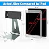 AboveTEK Elegant Aluminum iPad Pro Stand - Swivel iPad Air/Mini Kiosk POS Stand - Two Mount Holders 6"~13" Interactive iOS/Android Tablet Stand for Retail Store Showcase/Office Desk/Kitchen Countertop #2