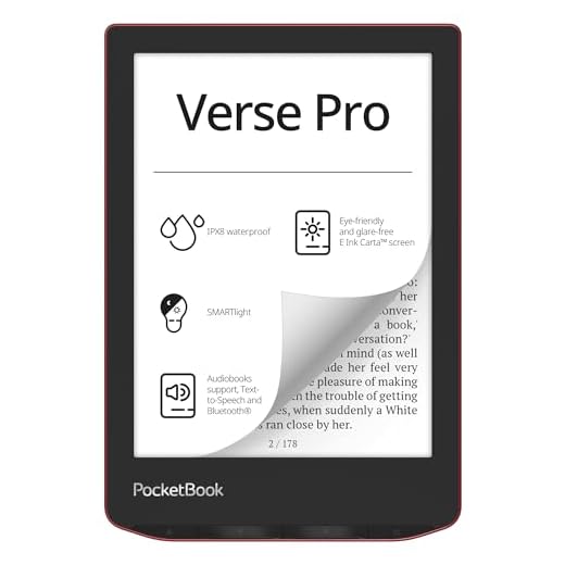 Pocketbook Verse Pro 6'' 16Gb Vermelho