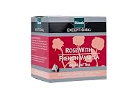Dilmah Exceptional Rose with French Vanilla, 40 g, Rose & Vanilla