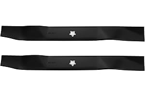 Blade Set 134149 Set of 2 Compatible with Craftsman Poulan