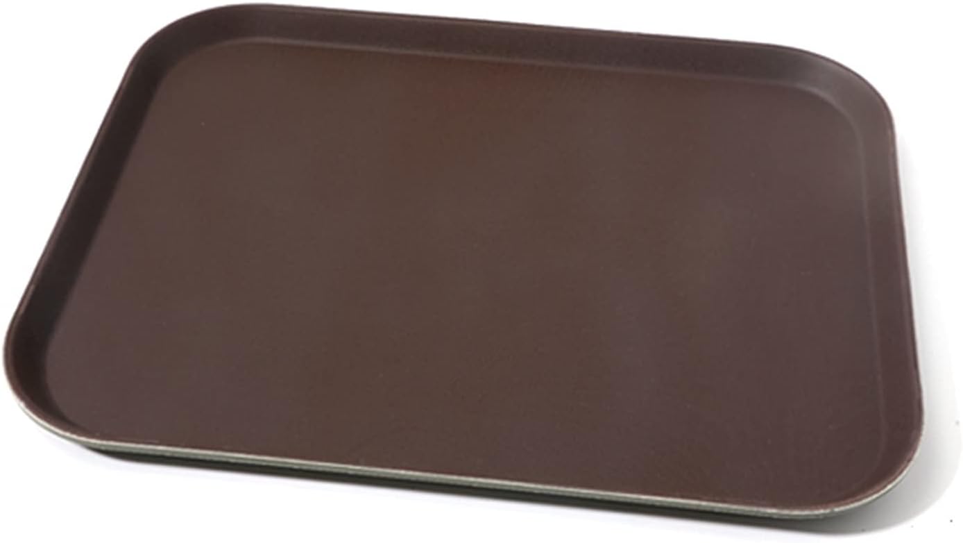 Breakfast Tray Serving Tray and Platter, Rectangular Solid Color Serving Plate Snack Tray, Breakfast Tray, Stylish Farmhouse Decor Serving Platters Coffee Table Tray,A-M