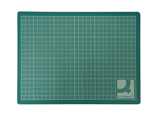 Tapis de découpe A2 vert Q-Connect autocicatrisant pour loisirs créatifs