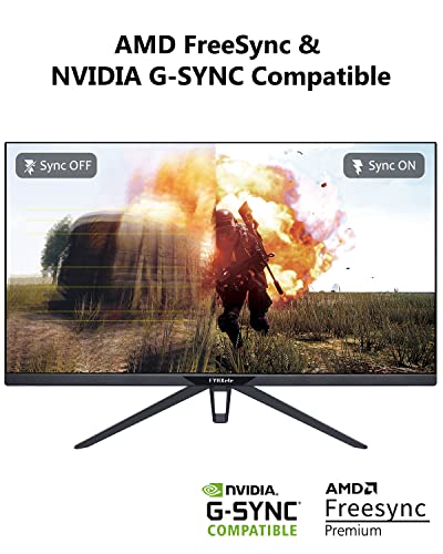Fyhxele Gaming Monitor, 4K Monitor 144Hz 28" With Remote, Uhd Ips Computer Monitor, 65W Usb-C, 1Ms, Vesa Mount, Dual Speaker, Free-Sync, Dsc, 1Xhdmi2.1, 1Xhdmi2.0, Inputs 1Xdisplayport1.4, Hdr400 #TOP4